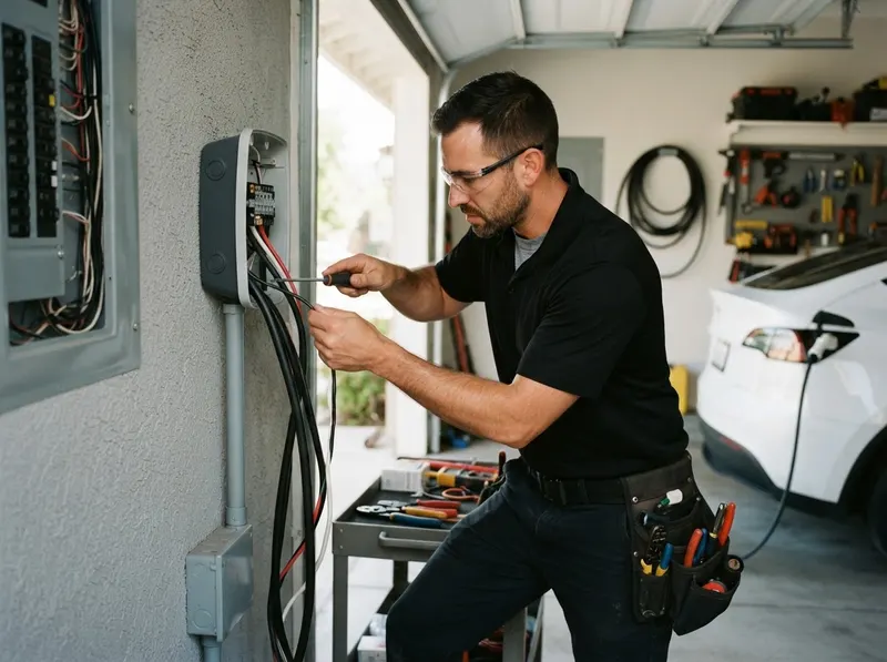 Level 2 EV Charger Installation in los angeles, CA